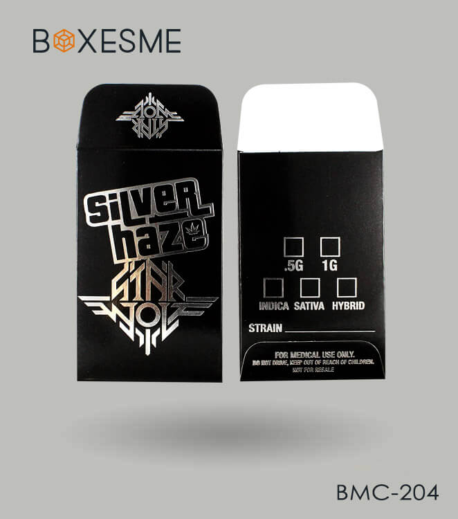 Printed Cannabis Wax Envelopes